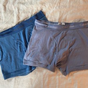 Calvin Klein Blue Boxer Briefs